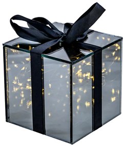 Cadou sticla LED SPARK, gri - mai multe dimensiuni Marime: M