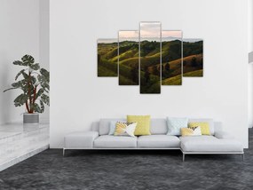 Tablou - Priveliște spre dealurile din Thailanda (150x105 cm)