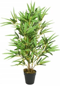 vidaXL Arbore din bambus artificial 368 de frunze 80 cm verde