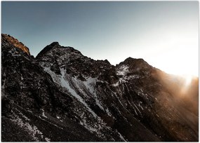 Tablou - Lanț de munți stâncos (70x50 cm)