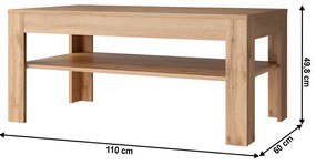 MORATIZ coffee table, wotan oak