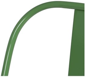 Scaune de dining verde 2 buc. din metal – Ixia