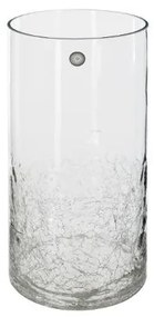 Vaza Crack Transparent H30 cm