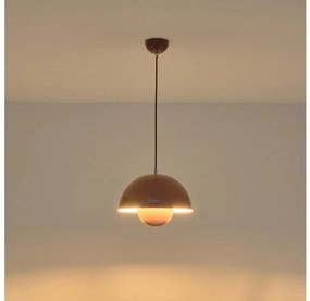 Lustră pe cablu 1xE27/15W/230V roșu