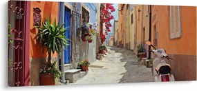 Tablou cu strada din Sardinia (120x50 cm)
