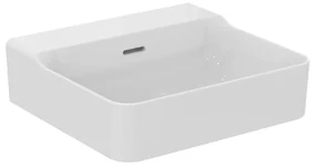 Lavoar suspendat Ideal Standard Atelier Conca 50 cm alb lucios cu orificiu preaplin