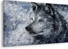 Tablou - Lupul din desene animate (90x60 cm)