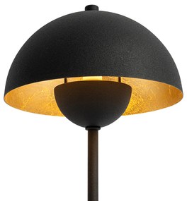 Lampa de masa retro neagra cu auriu - Magnax Mini