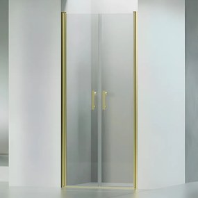 Westy Gold 110 ușă de duș batantă cu două canaturi, 195cm, 6mm