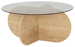 Masă de cafea Bubble Sapphire Oak Fume