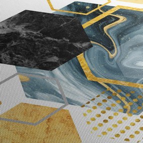 Tablou - Poligon (120x50 cm)