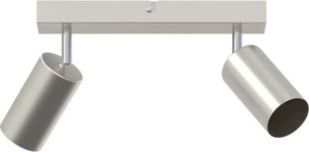 vidaXL Spot de tavan Nichel 26 x 6 x 16 cm Metal