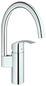 Baterie bucatarie Grohe Eurosmart New cu corp inalt crom lucios