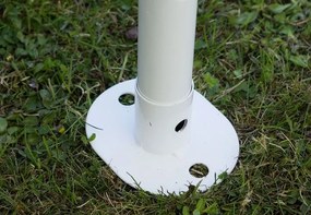 Cort de grădină - alb, 4 x 4 m