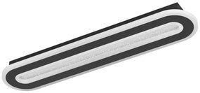 Plafonieră LED dimabilă Eglo 901243 MACCHIONI LED/20W/230V negru + telecomandă