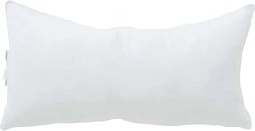vidaXL Pernă cu pernă Alb Bumbac și poliester