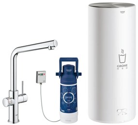 Grohe Red baterie de bucatarie cu boiler pe picior StarLight Chrome 30325001