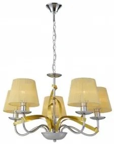 Lustra moderna 5 becuri E14 Diva 35-55064 Candellux