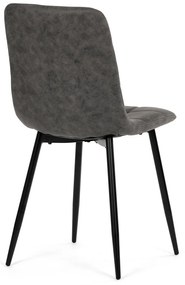 Set de scaune de sufragerie Vintage CT-281 BK3, 4buc