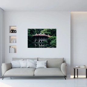 Tablou cu grădina japoneză națională (90x60 cm)