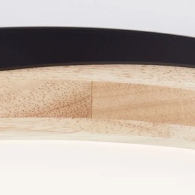 Plafonieră LED dimabilă Brilliant BAARLO LED/24W/230V d. 35 cm negru