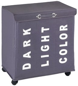 Cos pentru rufe Wenko Trivo, 116l, Poliester, Negru