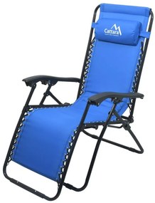 Scaun de camping,înclinat LIVORNO - albastru