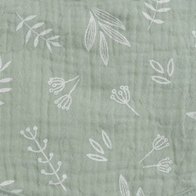 Bavete verde 2 buc. din muselină – Bébé Douceur