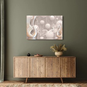 Tablou - Lebede fermecate (90x60 cm)