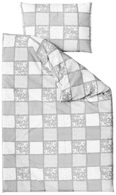 Lenjerie de pat din bumbac gri AMMARE