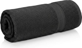 Prosop CLARYSSE ELEGANCE 60x110 cm antracit, 100% bumbac