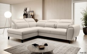 Colțar lemn masiv Extensibil Nora Depozitare 255x201cm Personalizabil - Sola 04
