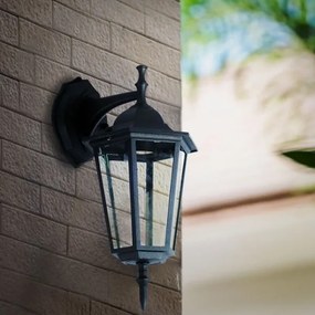 Lampă de perete de exterior 1xE27/40W/230V IP44 negru