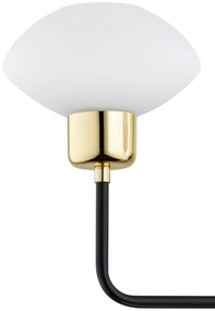 Lustra cu 3 brate design modern RAVELLO negru