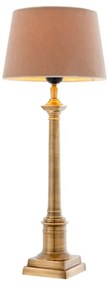 Veioza, lampa de masa cu baza inalta, finisaj brass, H-53cm, Cologne Small 101642 HZ