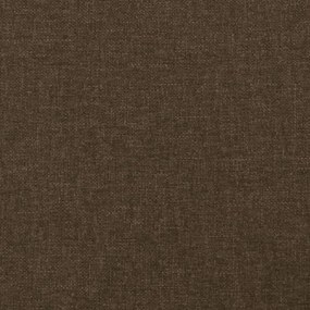 Tablie de pat cu aripioare maro inchis 147x16x118 128 cm textil 1, Maro inchis, 147 x 16 x 118 128 cm