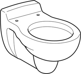 Vas wc suspendat pentru copii, evacuare orizontala, spalare verticala, Geberit Bambini