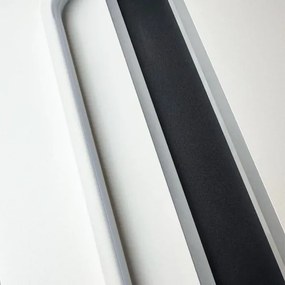 Plafonieră LED dimabilă LED/95W/230V 3000-6500K alb/negru + telecomandă