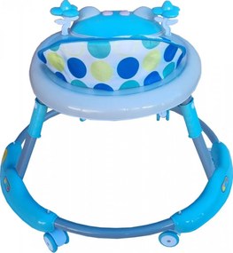 Premergator reglabil in 6 trepte de inaltime NOVOKIDS™ Baby Panda Walker, Cu melodii, Pliabil, Max 20 kg, Roti silentioase, Model Ursulet Panda,