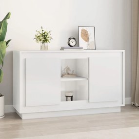 vidaXL Dulap, alb extralucios, 102x35x60 cm, lemn prelucrat