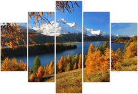 Tablou - Toamna în Alpi (150x105 cm)