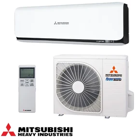 Aparat de aer conditionat inverter Mitsubishi Heavy Industries SRK60ZSX-WB + SRC60ZSX-W, 21000 BTU, 45 m², A++, R-32, Alb