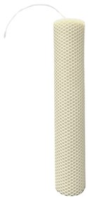 Lumanare naturala fagure din Ceara de Albine colorata - Ivory 6 cm, 40 cm