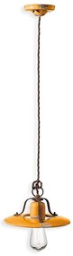 Pendul design retro realizat manual din ceramica COUNTRY, 25cm
