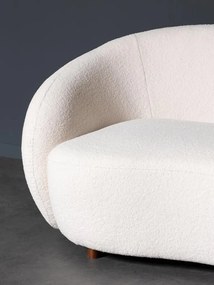 Canapea 3 locuri, stofa boucle, Oxigene