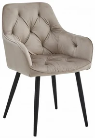 Scaun de masa JORK VELVET, bej