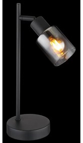 Veioza, lampa de masa design modern Hubertus negru