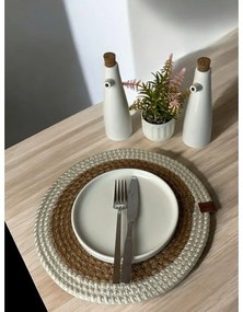 Suport pentru farfurii din iută ø 33 cm Wicker – Mila Home Luxury
