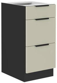 Dulap inferior de bucătărie Aaron 40 D 3S BB PREMIUM BOX. 1068402