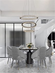 Lustra LED suspendata moderna design elegant GINEVRA 69W
